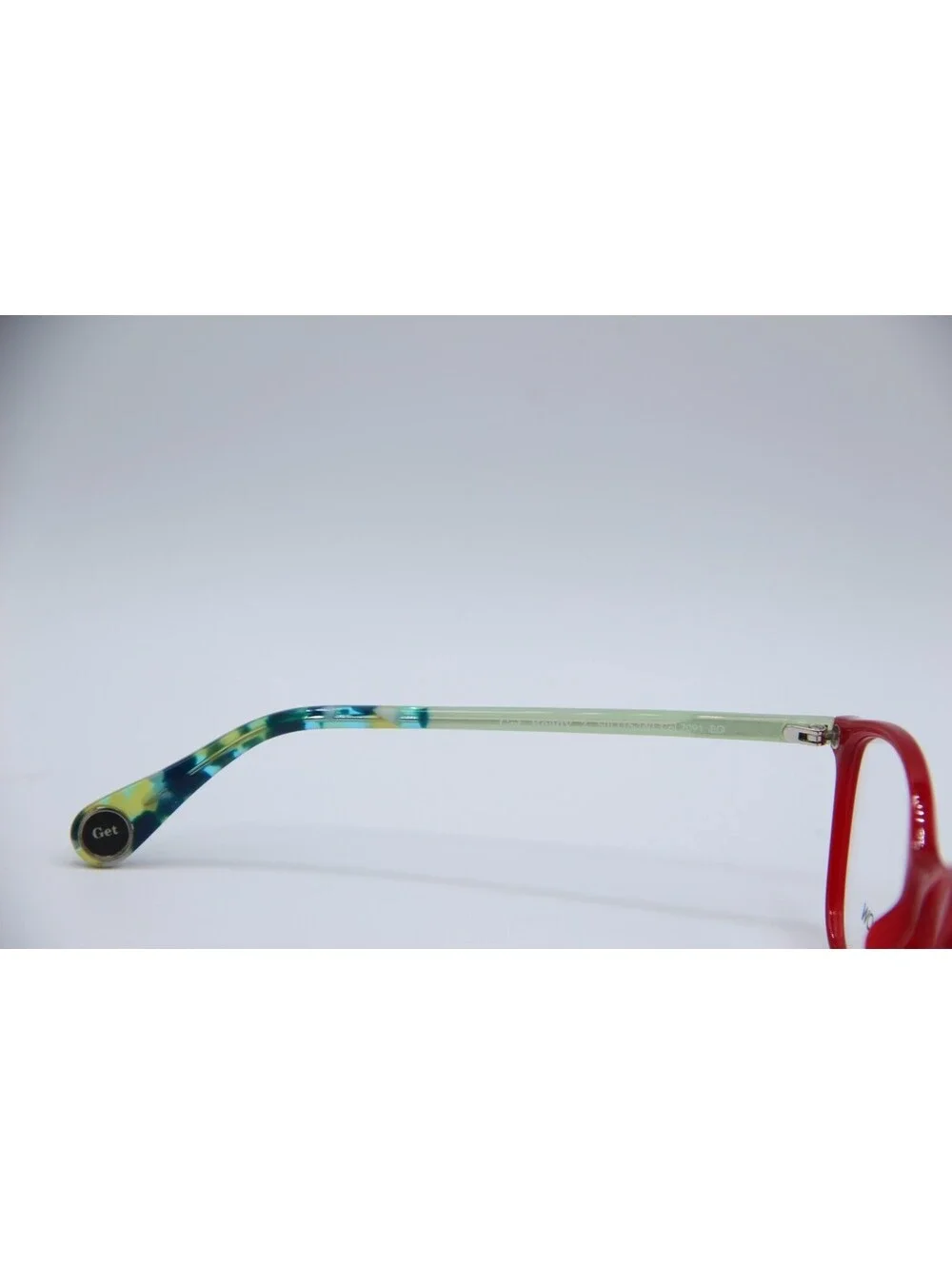 Woow Get Ready 3 Col 2091 Red Green Authentic Eyeglasses 50-16-140